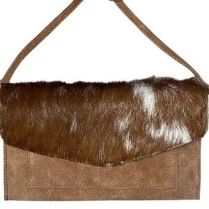 The Royal Standard Suede Leather Crossbody Bag